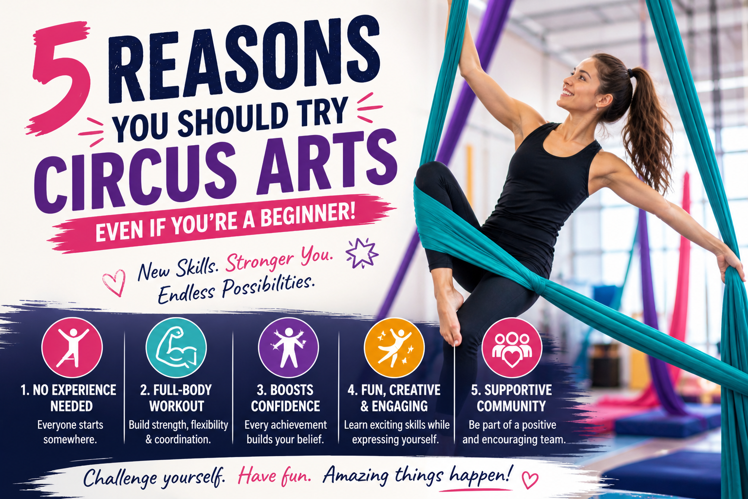 Circus Arts Routine 5 Reasons You Should Try Circus Arts (Even If You’re a Beginner) - The ...